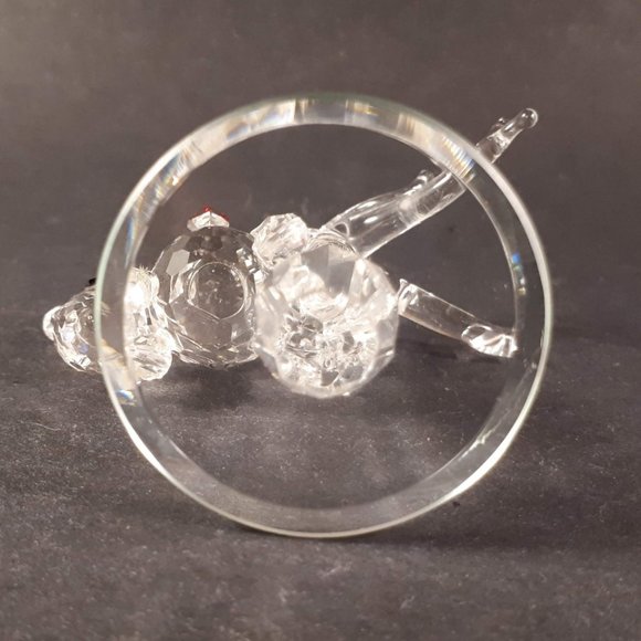 Beautiful Vintage Crystal Symphony austrian fine crystal teddy bears figurine - Picture 11 of 11